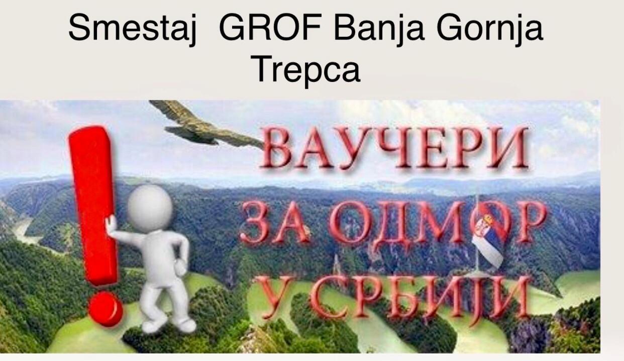 Banja Gornja Trepca-Smestaj Grof Dış mekan fotoğraf